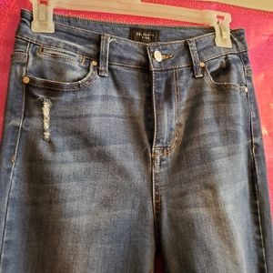 High Rise Ankle Skinny Jeans